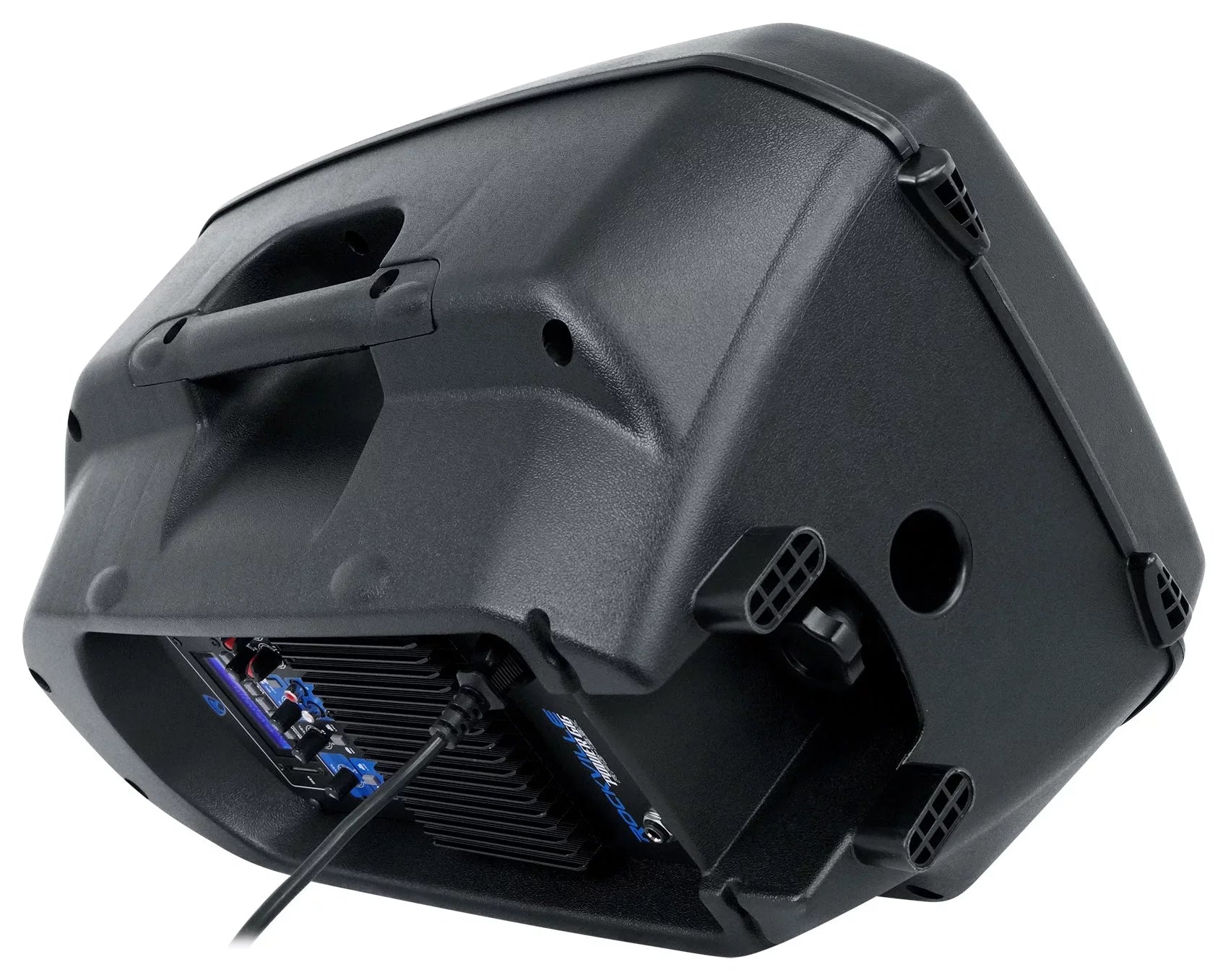 Rockville RPG122K 12" Portable PA System 2 Powered Speakers Bluetooth+Mic+Stands