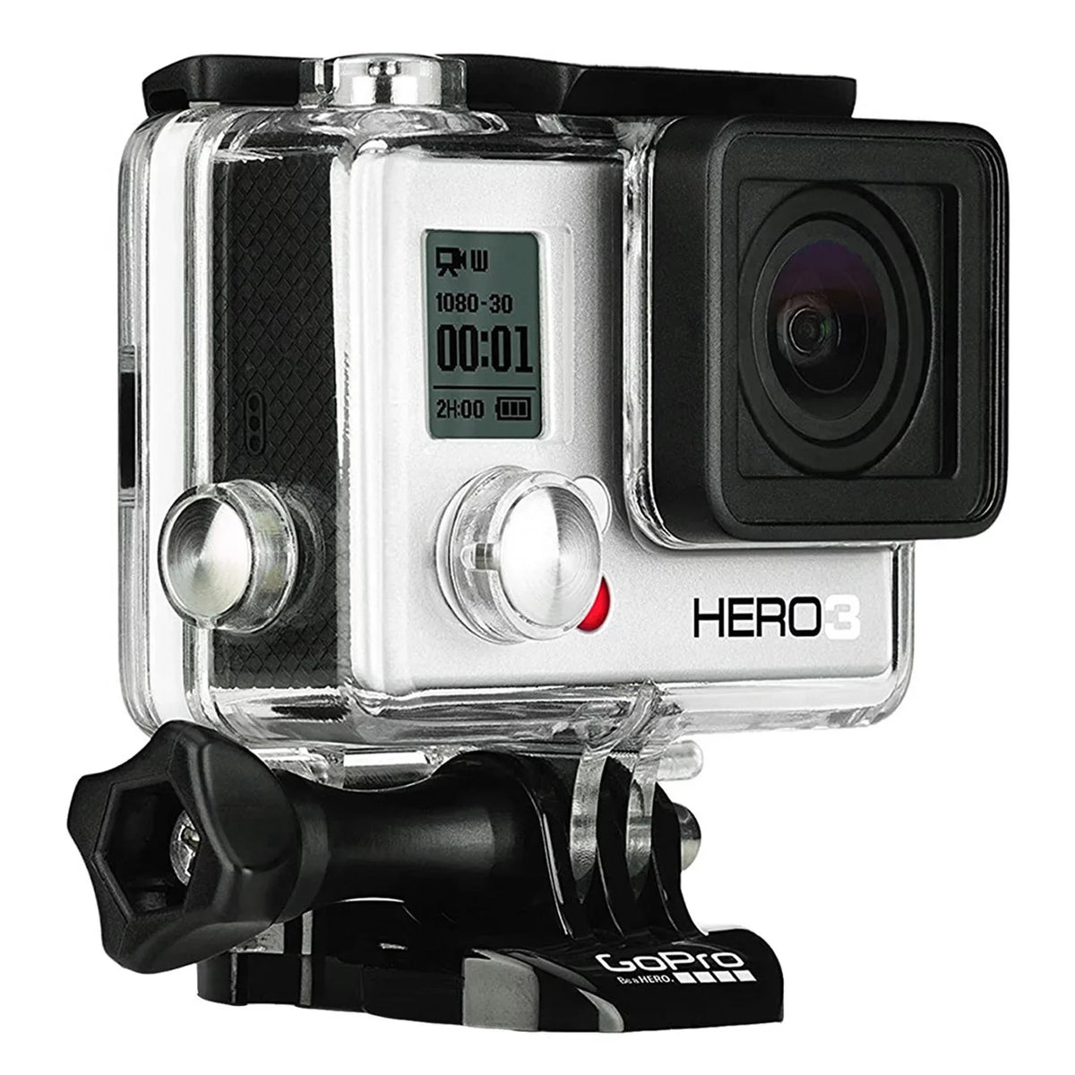 Restored GoPro HERO3 White Edition Action Sports Camera 1080p 5.0 MP WiFi 131.2 ft Underwater Camcorder for Volgging, Travelling, Adventure (Refurbished)