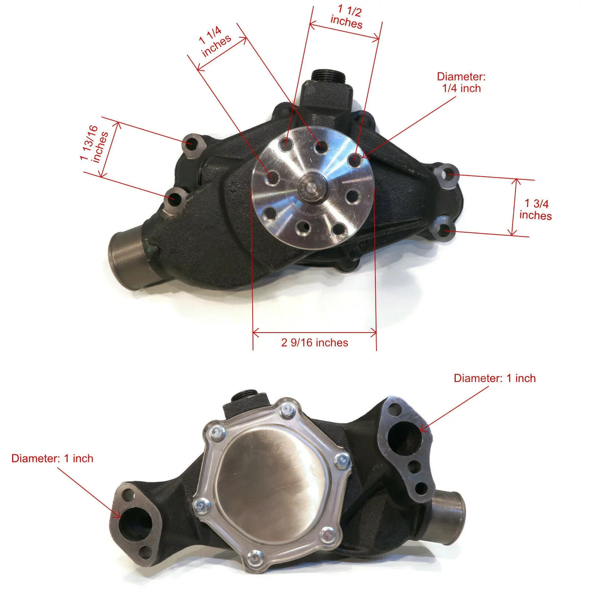 The ROP Shop | CircuLatitudeing Water Pump For 1985 Volvo Penta 170  AQ175A, 290  AQ290A Drives