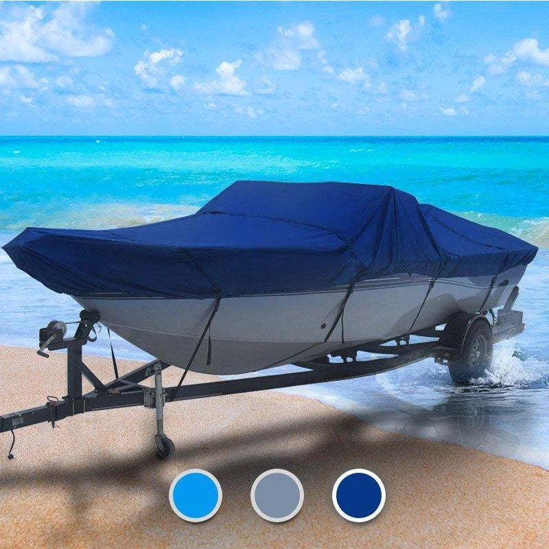 Semi-Custom Fish & Ski Boat 20'6" Long x 106" Beam Width Seal Skin 1200 Boat Cover