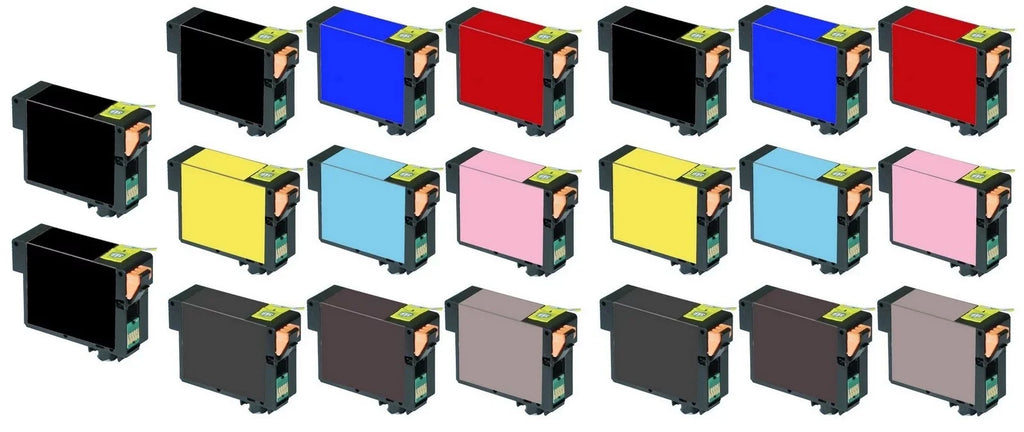 PrinterDash Replacement for Stylus Photo R3000 Inkjet Combo Pack (4-PBK/2-C/M/Y/LC/LM/LBK/MBK/LLBK) (NO. 157) (T1574PBK2CMYLCLMLLBMBK)