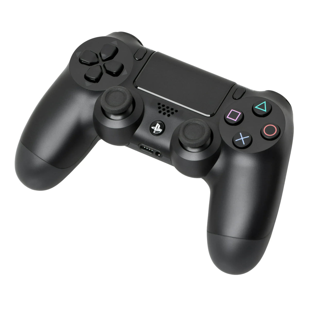 PlayStation 4 500GB Gaming Console Black with Charging Dock Headset 2 Controller Bolt Axtion Like New