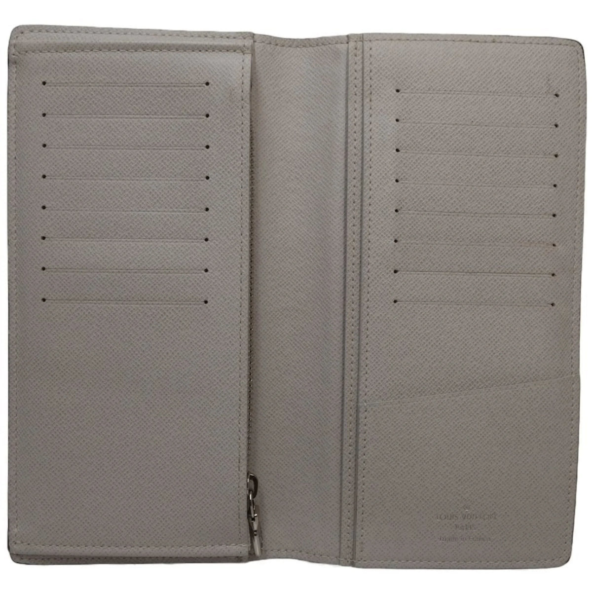 Pre-Owned LOUIS VUITTON Portefeuille Braza M30298 Long Wallet Taigarama Antarctica 083529 (Fair)