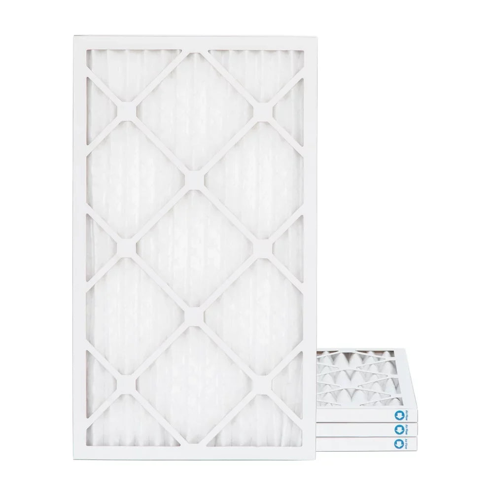 14x24x1 MERV 11 ( MPR 1000, FPR 7-8 ) Pleated 1" Air Filters for AC and Furnace. 4 PACK. Exact Size: 13-1/2 x 23-1/2 x 3/4