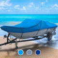 Universal Boat Cover V-hull runabouts boats outboard and I/O 20'-22'L Beam width 106" Seal Skin 1200 Boat Cover