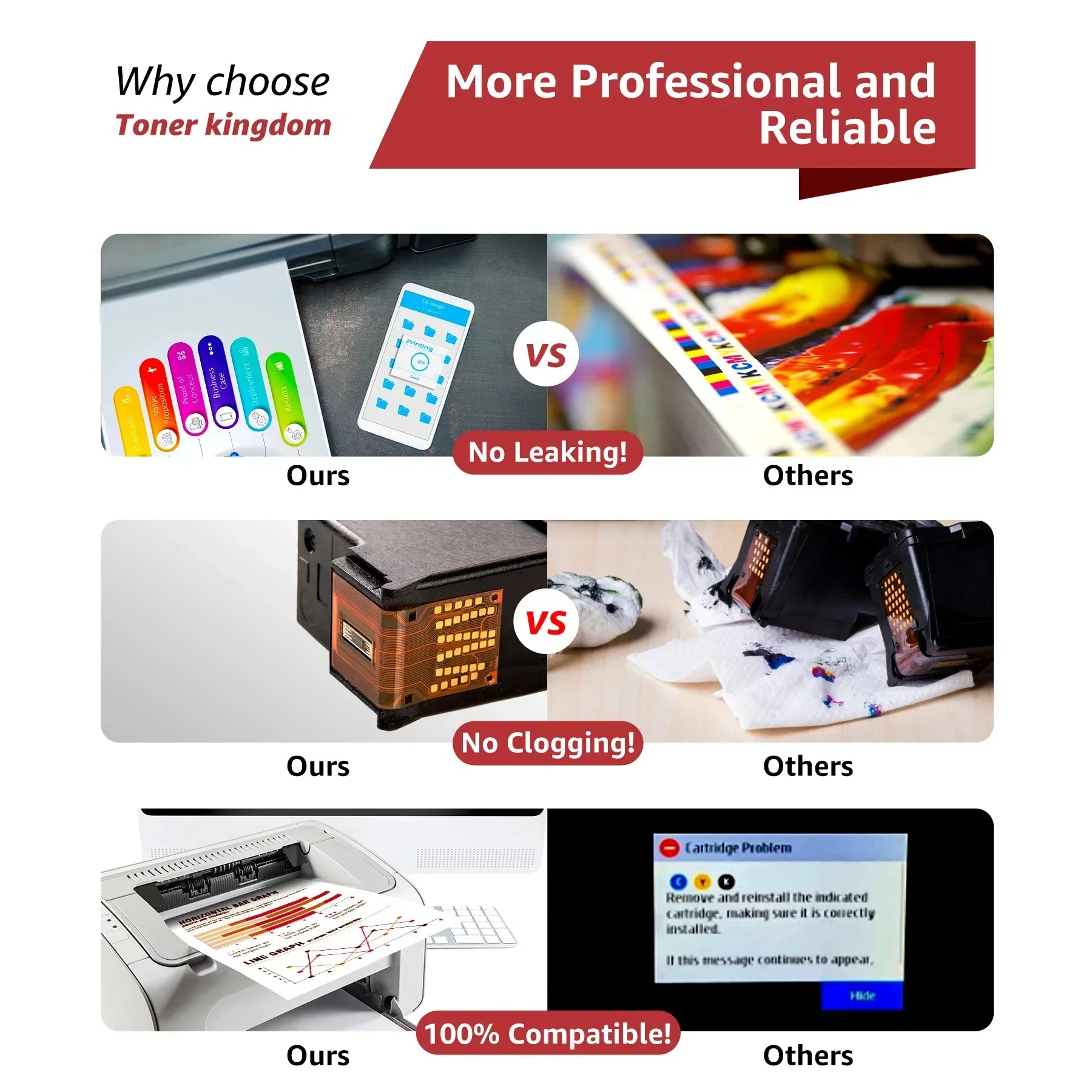 275 276 Ink Cartridges for  Ink 275 and 276 PG-275XL CL-276XL High Capacity 275XL 276XL Ink Cartridges for Pixma TS3522 TR4720 TS3520 TS3500 TR4722 TR4700 Printer (2 Black, 1 Color)