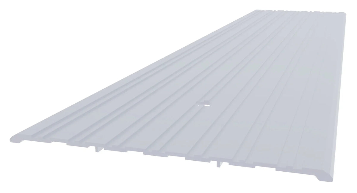 CRL 492A72 8" Aluminum Commercial Saddle Threshold - 73" Length