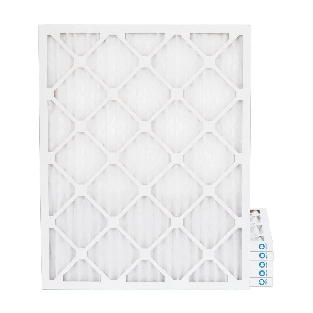20x25x1 MERV 11 Pleated AC Furnace Air Filters. 6 Pack. Made in USA.