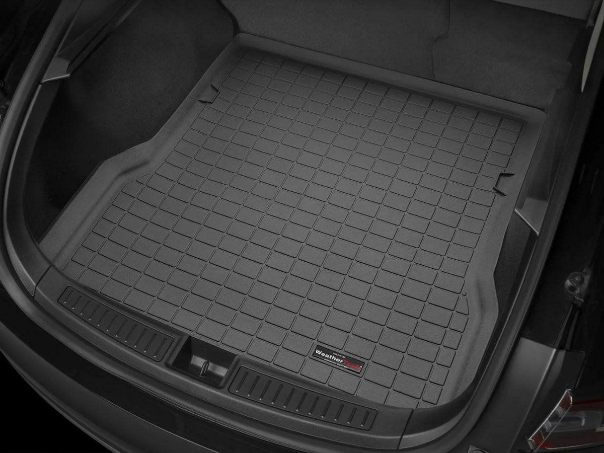 WeatherTech Cargo Trunk Liner with Bumper Protector compatible with 2019-2024 Subaru Forester - Behind 2nd Row Seating With Bumper Protector, Black