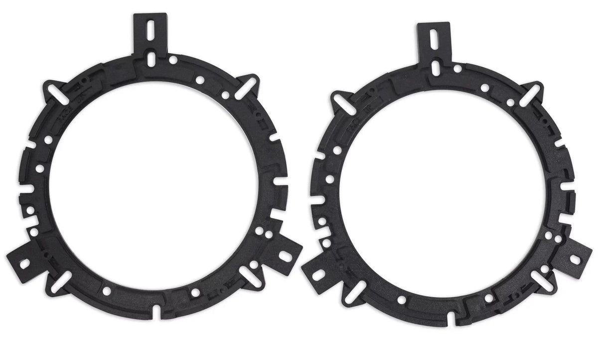1998-2013 Harley Davidson Touring 6.5" 300w Polk Audio Speakers w/Adapter PLatitudees