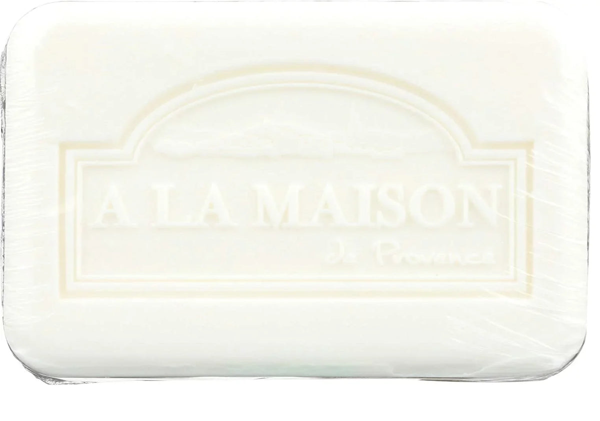 A La Maison Traditional French Milled Ultra Moistu rizing Bar So ap, Fresh Sea Salt - 8.8 Oz, 6 Pack