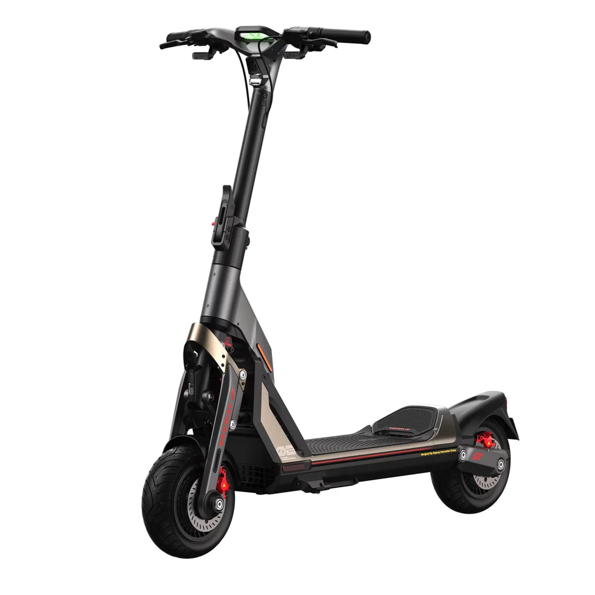 Segway SuperScooter GT2, 6000W Motor, 55.9 Miles Long Range, 43.5MPH, Dual Suspension, 11" Tires, Foldable, Adults
