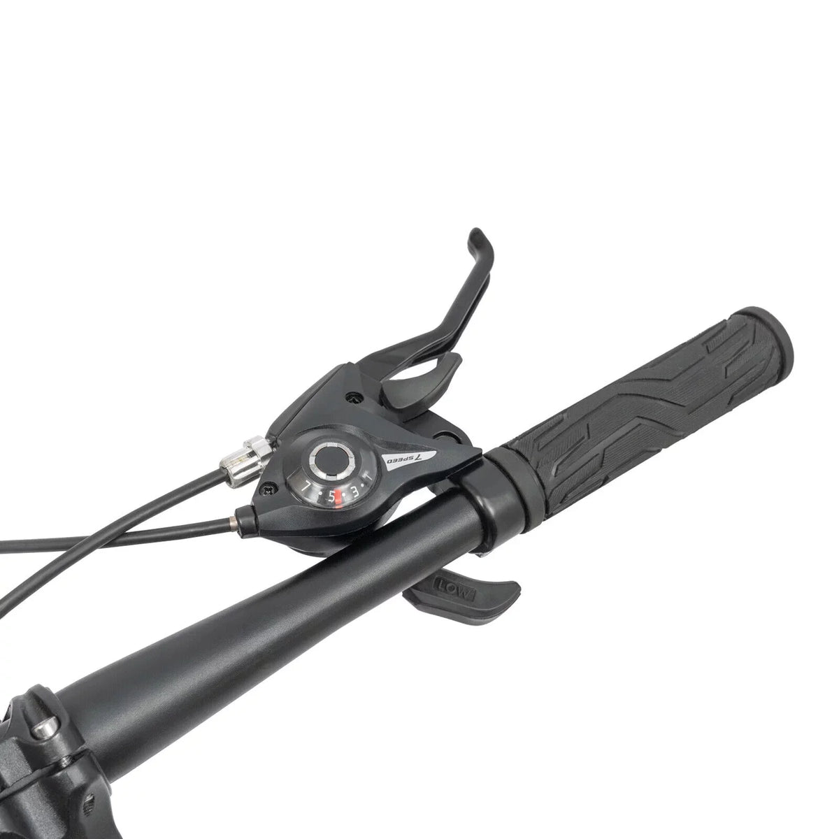 Miumaeov 26" Black Adult Folding Bike 21-Speed Shifter Folding City Bike Light Weight Carbon Steel Camping Bicycle Max Loading 150kg/330lbs