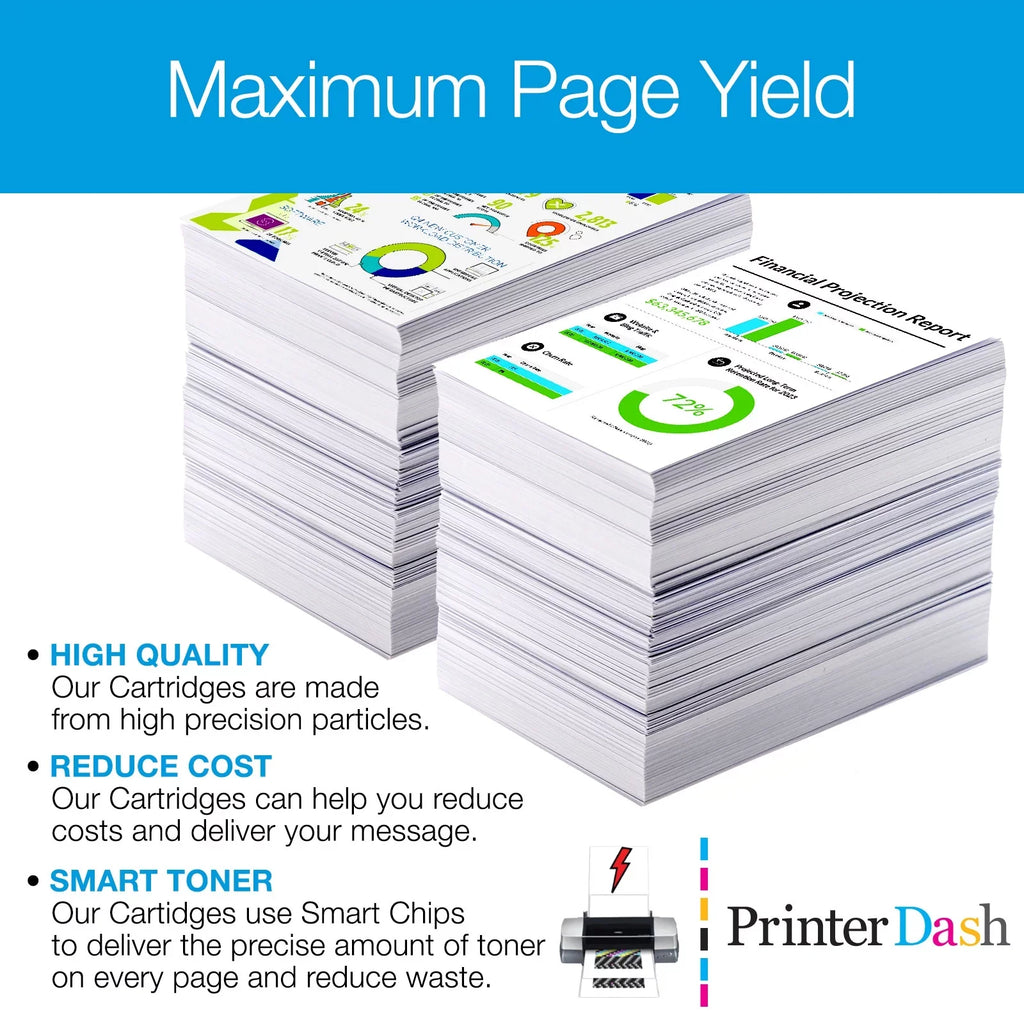 PrinterDash Replacement for Stylus Photo R3000 Inkjet Combo Pack (2-PBK/1-C/M/Y/LC/LM) (NO. 157) (C13T157120-2B5CS)