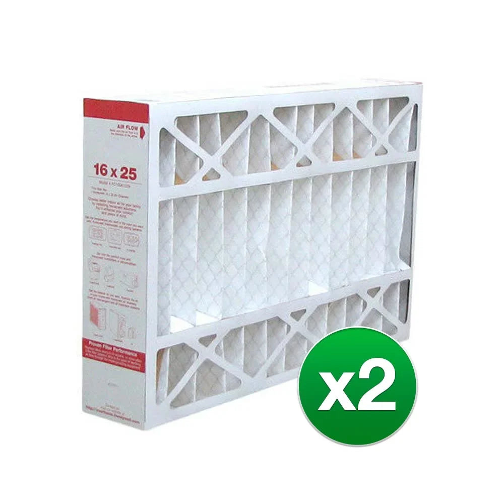 16x25x5 ALLERGY Honeywell FC100A1029 Replacement Air Filter - MERV 11 (2 Pack)