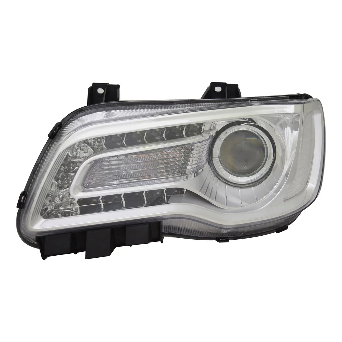 KAI New CAPA Certified Standard Replacement Driver Side Headlight Assembly, Fits 2018-2020 Chrysler 300