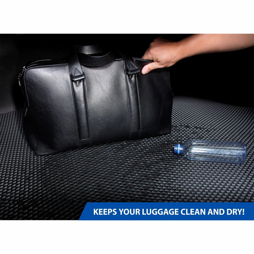 Goodyear Custom Fit Cargo Mat Liner for Toyota Camry 2018-2024 - Heavy Duty Trunk Liner, Diamond Shape, Luggage with Waterproof, Liquid & Dirt Trapping Technology - Anti-Slip Cargo Liner - GY004551