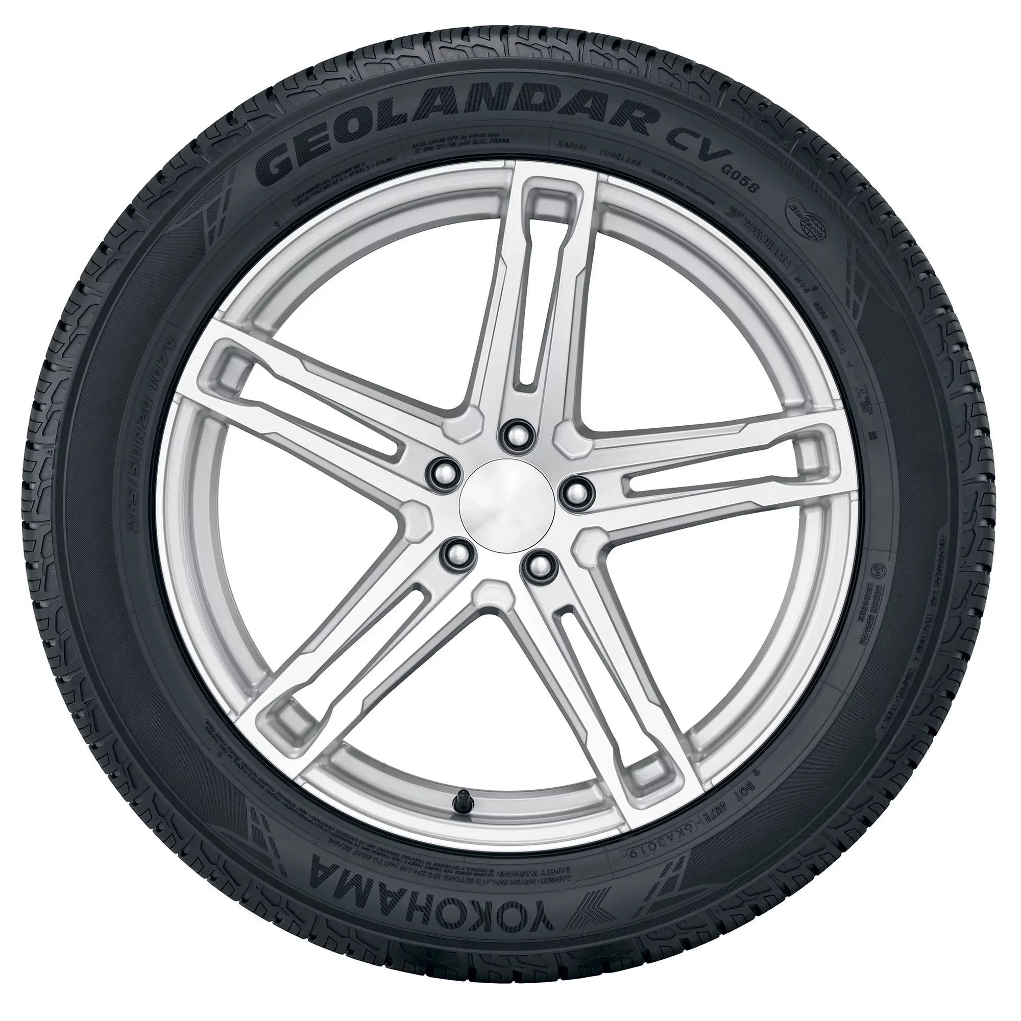 Yokohama Geolandar CV G058 245/65R17 107H BW All Season Tire