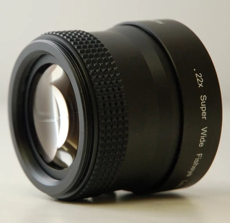 VIXIA HF R800 0.21x-0.22x High Grade Fish-Eye Lens + Nw Direct Micro Fiber Cleaning Cloth