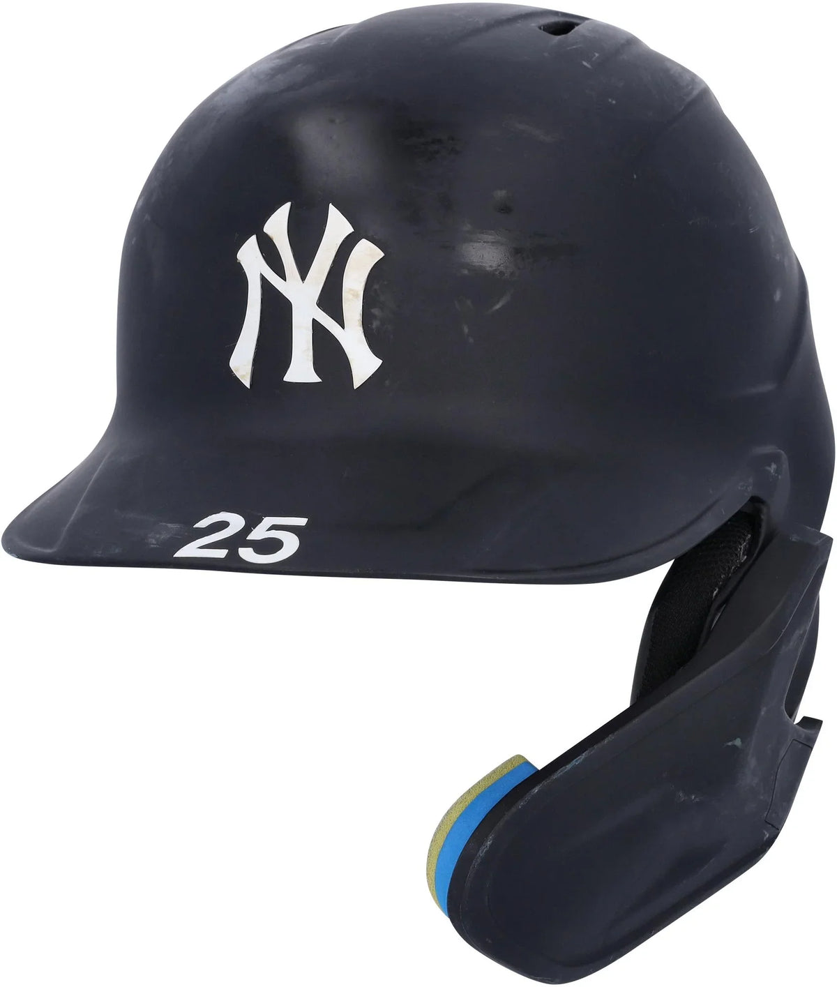 Gleyber Torres New York Yankees Game-Used #25 Navy Batting Helmet Worn During Games Played on April 8, June 15, September 30, October 10 and 22, 2022 - Fanatics Authentic Certified