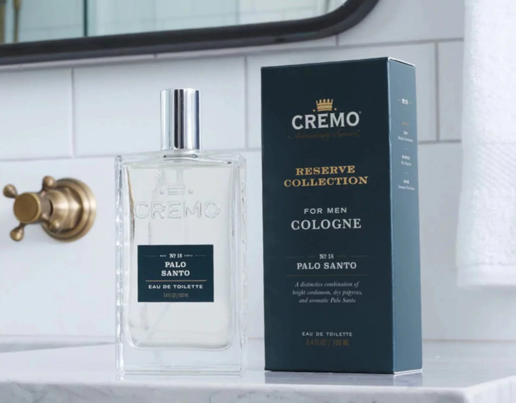 Cremo Reserve Collection For Men Cologne No. 18 Palo Santo, 3.4 Fl. Oz. - Pack of 2