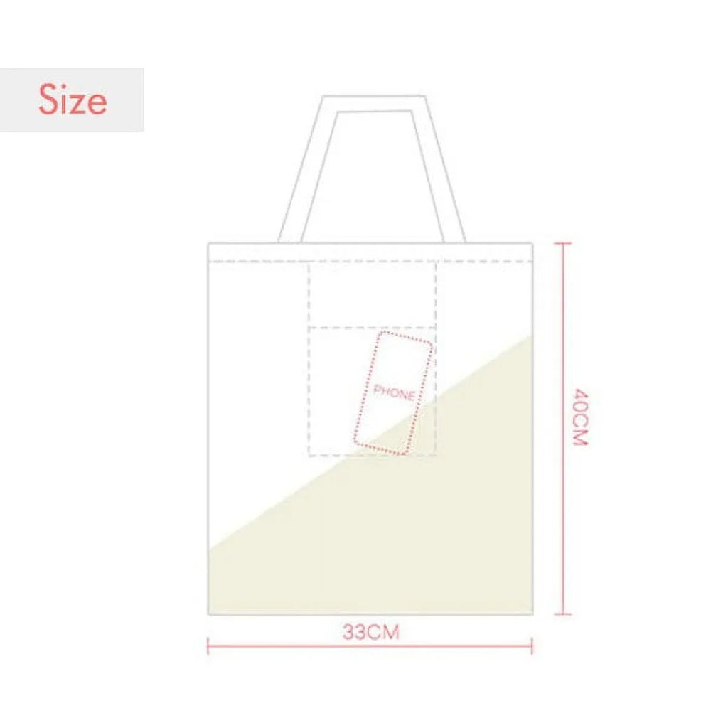 Country Flag Name Tote Canvas Bag Shopping Satchel Casual Handbag